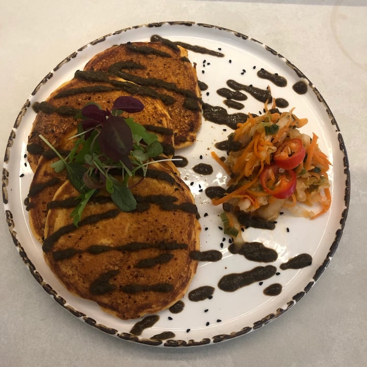 photo of Stem + Glory London Kimchi Pancakes shared by @jessskh on  28 May 2021 - review
