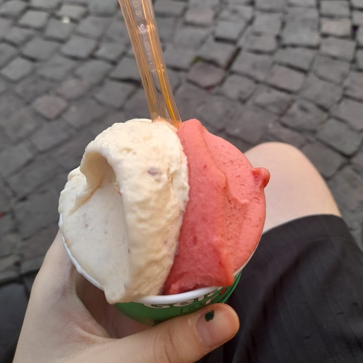 photo of Brivido Gelateria copetta pesca e fragola shared by @yeonjunwi on  26 May 2022 - review