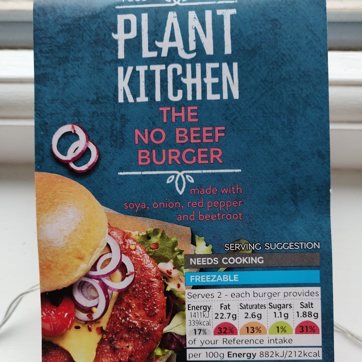 photo of Plant Kitchen (M&S) The No Beef Burger shared by @moysky on  10 Jun 2020 - review