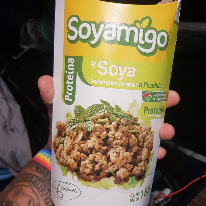 photo of Soyamigo Alimento a Base de Soya sabor Picadillo shared by @unidad-animal on  07 Jul 2021 - review