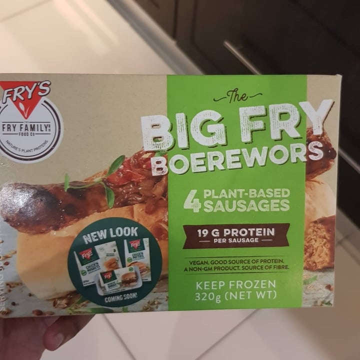 photo of Fry's Family Food The Big Fry Boerewors shared by @happypotato on  03 Feb 2021 - review