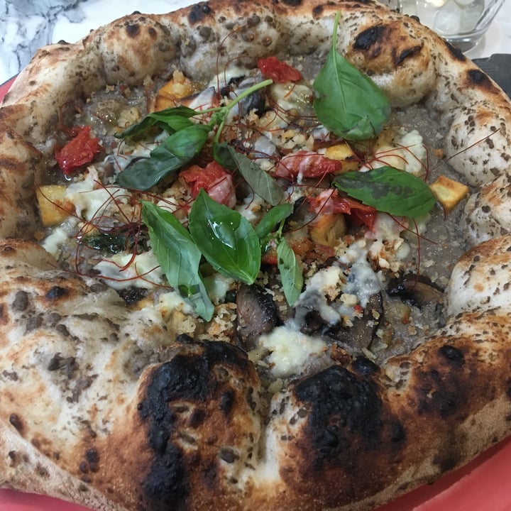review photo of Biga Milano - Pizzeria Contemporanea pizza vegana di ottobre shared by @italianveggie on 22 Oct 2022 - review