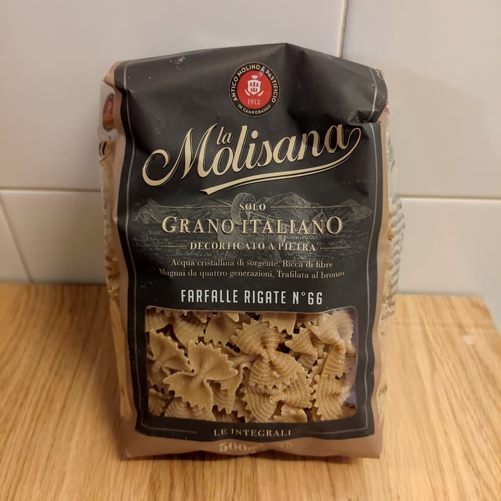 review photo of La Molisana Farfalle Rigate Integrali shared by @vlrslphr on 09 Mar 2022 - review