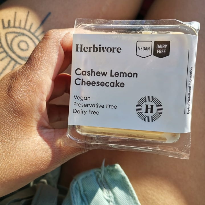 photo of Herbivore Cashew Cheesecake Lemon shared by @kdoll05 on  28 Jul 2020 - review