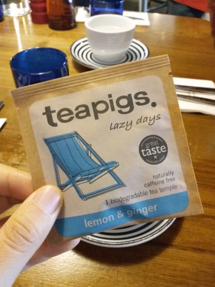 photo of teapigs. Lemon & Ginger Tea shared by @moosewong on  16 Dec 2019 - review