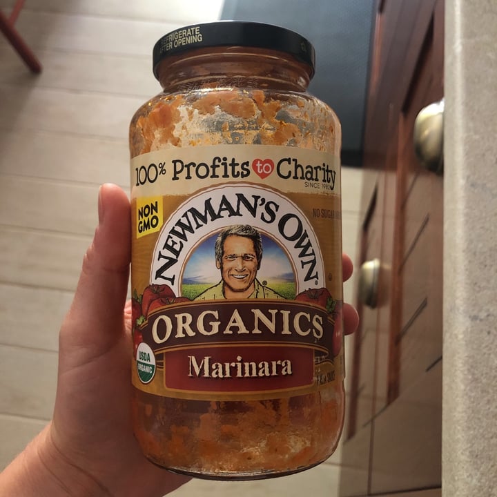 photo of Newman's Own Marinara sauce shared by @vickyvegana on  03 Mar 2021 - review