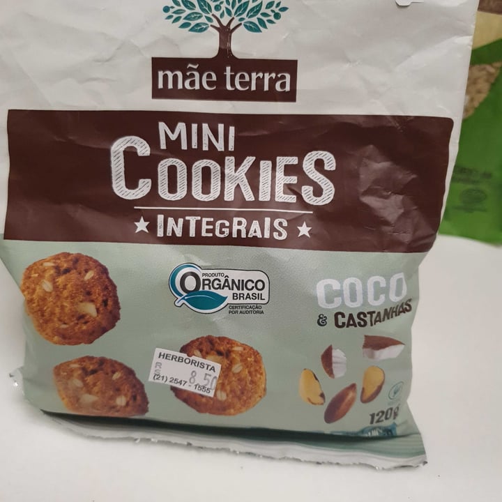 review photo of Mãe Terra Mini Cookies de cacau e coco shared by @rosanarosaleal on 27 Aug 2022 - review