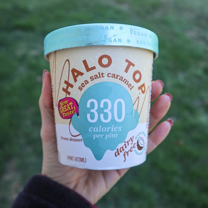 photo of Halo Top Creamery Sea Salt Caramel shared by @lizmaselli on  09 Apr 2021 - review