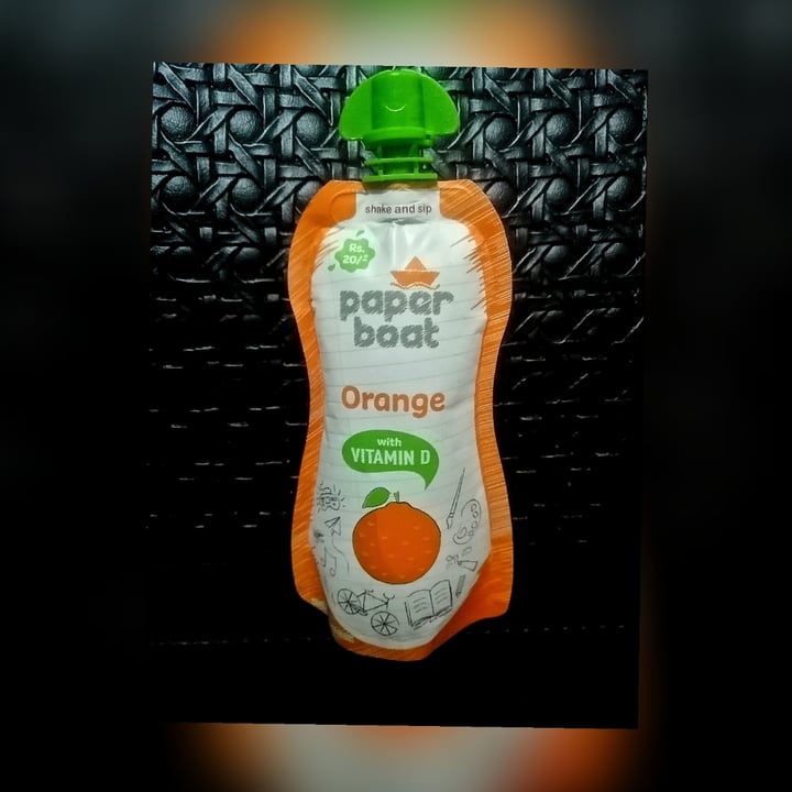photo of Paper Boat Orange with Vitamin D shared by @prajeshvalallar on  16 Nov 2021 - review