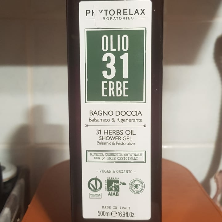 photo of Phytorelax Bagno Doccia Olio 31 Erbe shared by @iaialuna on  30 Nov 2021 - review