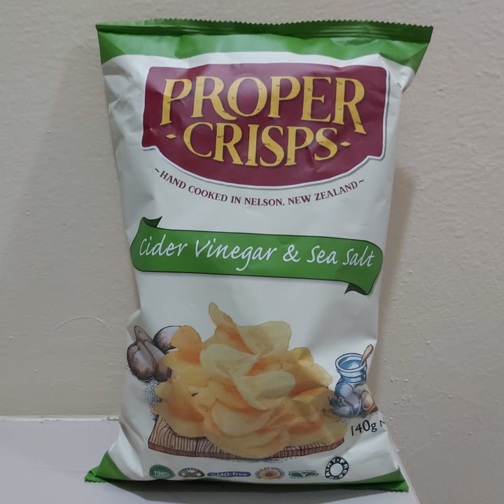 photo of Proper Crisps Cider Vinegar with Sea Salt shared by @redbeanz on  14 Jun 2021 - review