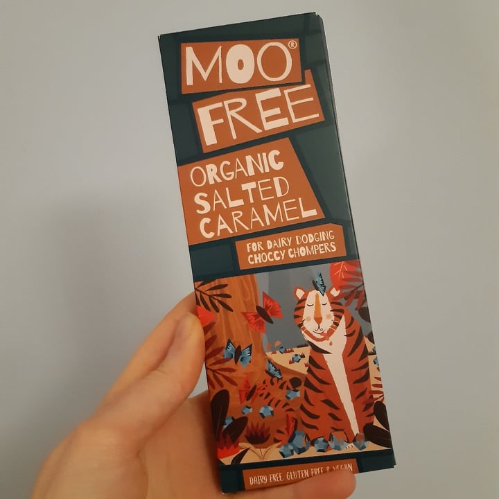 photo of Moo Free Organic Salted Caramel shared by @sophiemartin57 on  21 Feb 2021 - review