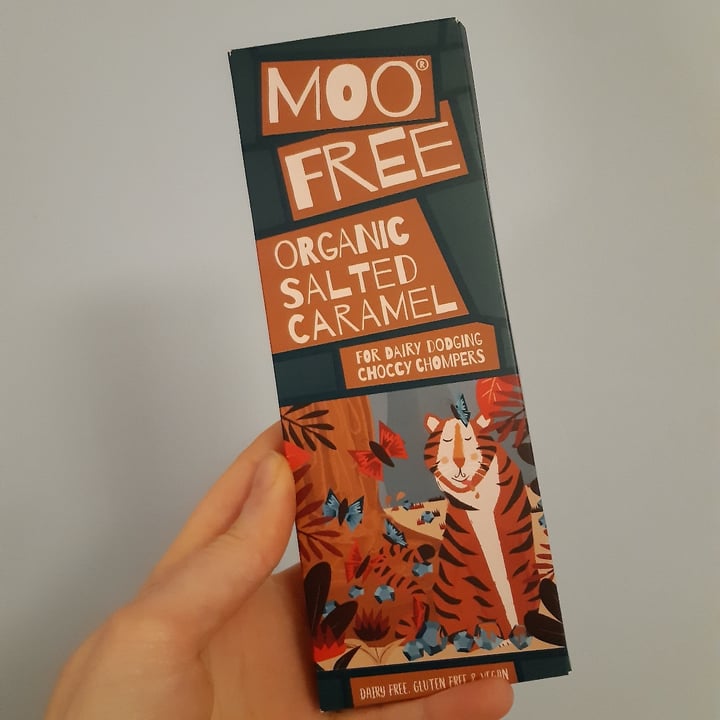 review photo of Moo Free Organic Salted Caramel shared by @sophiemartin57 on 21 Feb 2021 - review