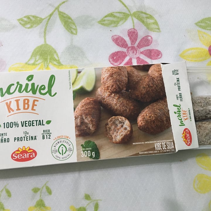 photo of Incrível - Seara kibe shared by @mariafernanda60 on  01 May 2022 - review