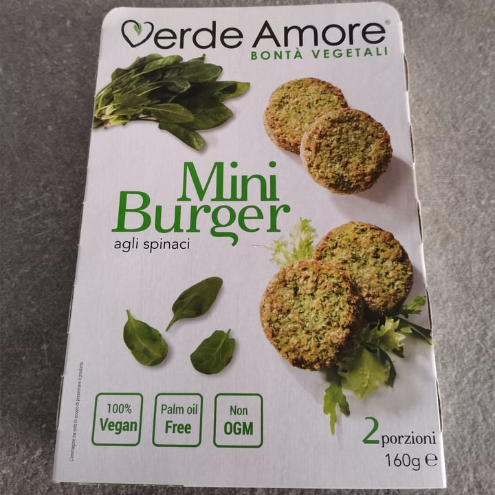 photo of Verde Amore Mini Burger Agli Spinaci shared by @ansanna on  10 Apr 2022 - review