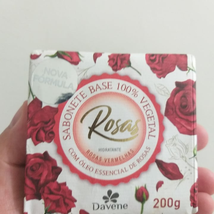photo of Davene Sabonete Base 100% Vegetal Com O$leo Essencial de Rosas shared by @marciorocha on  06 Jul 2021 - review