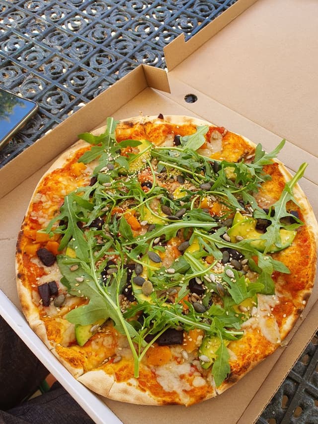 「Zucca pizza」の料理の写真