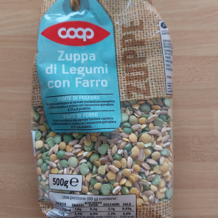 review photo of Coop Zuppa di legumi con fave shared by @cinci95 on 23 Mar 2022 - review
