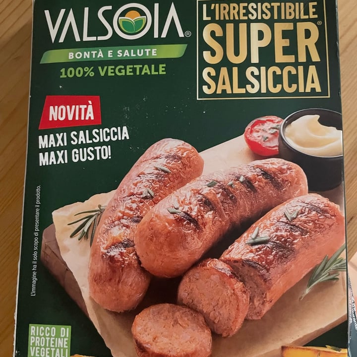 photo of Valsoia L’irresistibile Super Salsiccia (Sausage) shared by @rossanagolia on  22 Aug 2022 - review