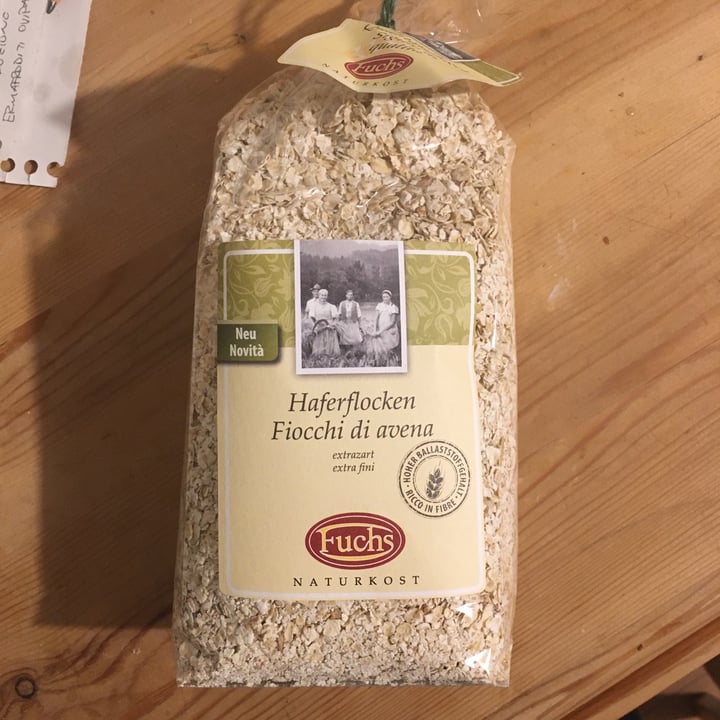 photo of Fuchs Naturkost Fiocchi di avena extra fini shared by @annaraf93 on  10 Dec 2021 - review