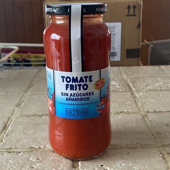 photo of Hacendado Tomate frito sin azúcares añadidos shared by @machecosafai on  10 Jan 2022 - review