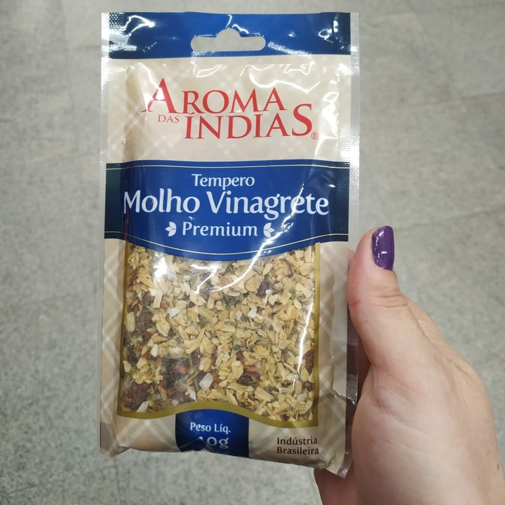 review photo of Tempero Molho Vinagrete Aroma das Índias Tempero Vinagrete shared by @naninha123 on 08 May 2022 - review