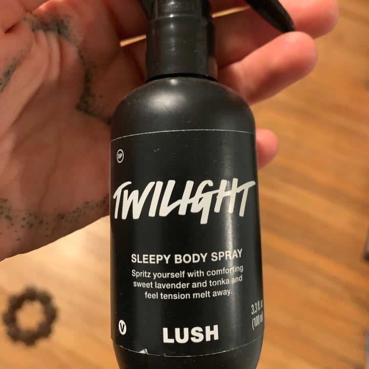 photo of LUSH Fresh Handmade Cosmetics Twilight spray corporal shared by @kittyjones on  02 Mar 2022 - review
