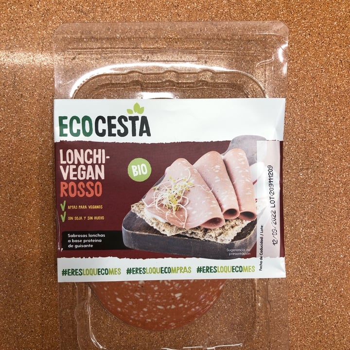 photo of Ecocesta Lonchi vegan rosso shared by @gisvitlavie on  17 Aug 2022 - review