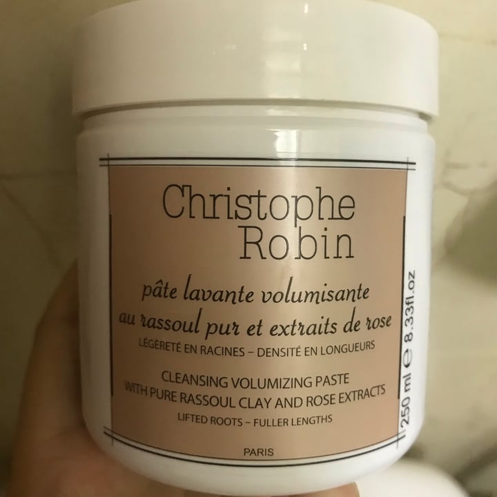 photo of Christophe Robin Volume Shampoo Paste with Rassoul Clay and Rose Extracts shared by @nataliewong on  27 Jun 2020 - review