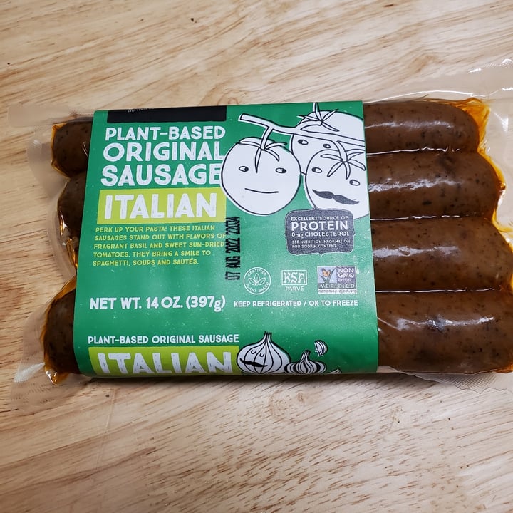 photo of Tofurky Plant-based Sausages Italian shared by @tcscn on  29 May 2022 - review