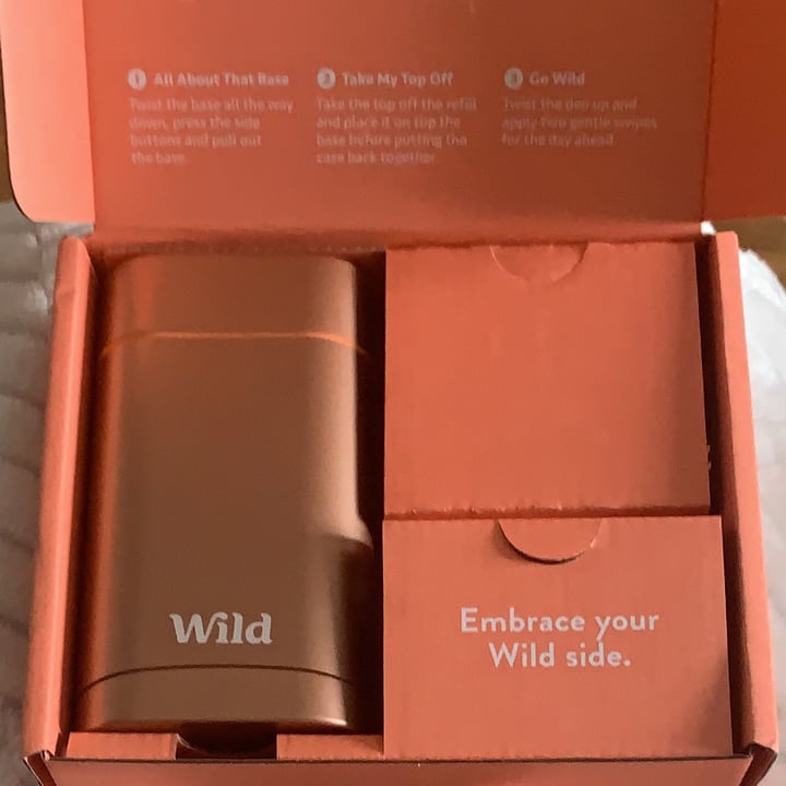review photo of Wild Deodrant case shared by @beckyharrower on 08 May 2021 - review