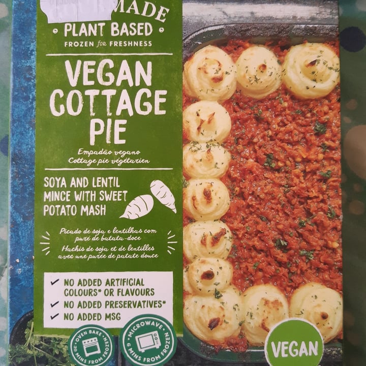 photo of Gourmade Plant Based Vegan Cottage Pie shared by @shantelsaayman on  04 Oct 2020 - review