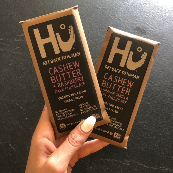 photo of Hu Kitchen Cashew Butter + Pure Vanilla Bean Dark Chocolate shared by @agnesecasc on  18 Aug 2021 - review