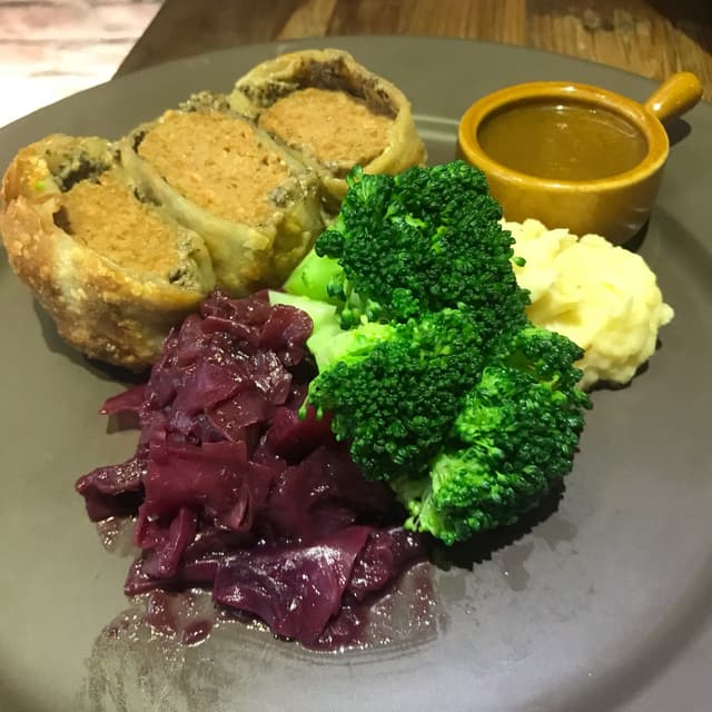 Photo of the dish “Wellington Beyond Burger Steak”