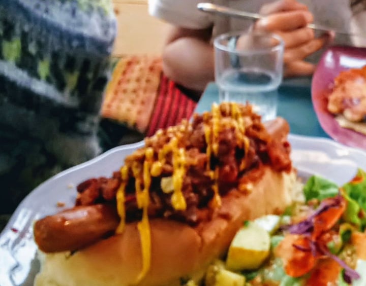 review photo of Pancake Night Fever Chili-Dog shared by @quecus on 06 Mar 2020 - review