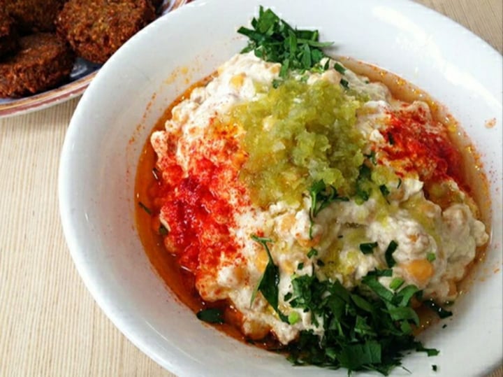 review photo of Hummus Basem - חומוס באסם Mesabacha shared by @sarahhornik on 06 Sep 2019 - review