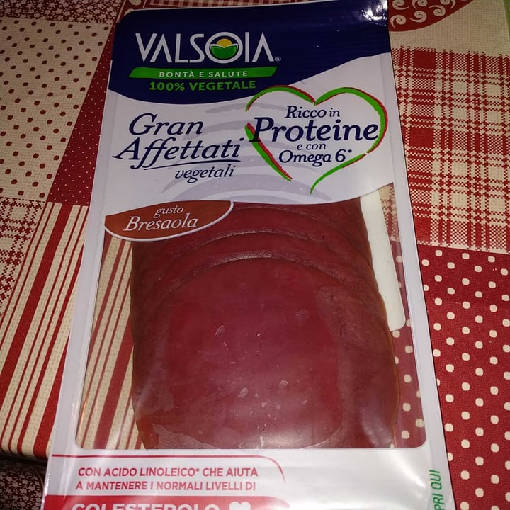 photo of Valsoia Gran Affettati Vegetali Gusto Bresaola shared by @stefystufy80 on  06 Apr 2021 - review