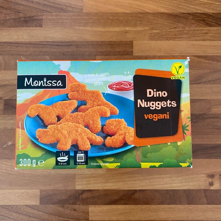 photo of Monissa Dino Nuggets Vegani shared by @ludovicaa13 on  15 Sep 2022 - review