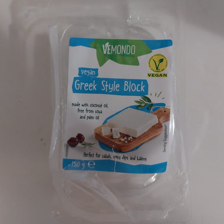 review photo of Vemondo Vegan Greek Style Block shared by @valcor on 08 Apr 2022 - review
