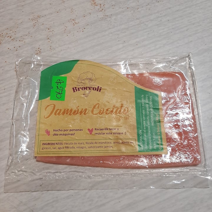 photo of Broccoli Comida Vegana Jamón Cocido shared by @clarib on  12 Mar 2022 - review