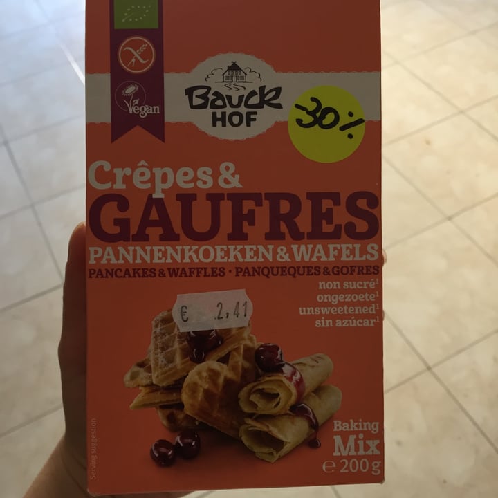 photo of Bauck Hof Crêpes & Wafles shared by @veganpumpkin on  19 May 2022 - review