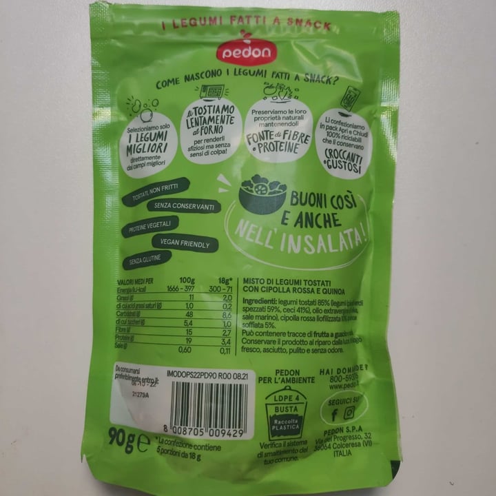 review photo of Pedon Piselli, Quinoa E Ceci Con Cipolla shared by @vanny80 on 14 Apr 2022 - review