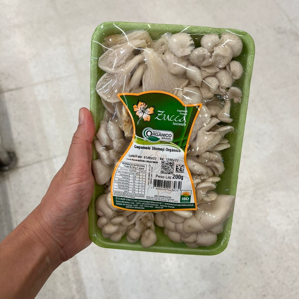 SAC COGUMELO AOKI MIX 400G SHITAKE SHIMEJI - GTIN/EAN/UPC