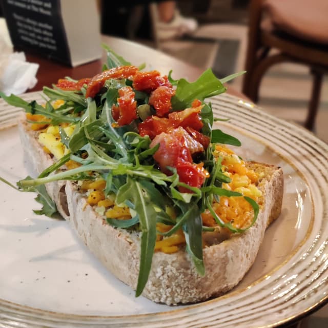 菜肴“Coconut Cheese Toast”的照片