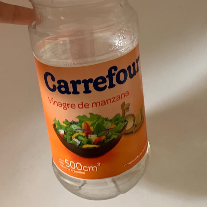 photo of Carrefour Vinagre de manzana shared by @pollyrossetti on  02 Oct 2021 - review