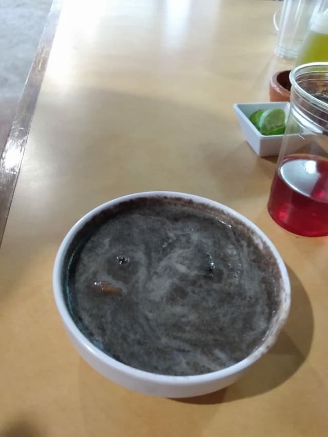 菜肴“Crema de champiñones”的照片
