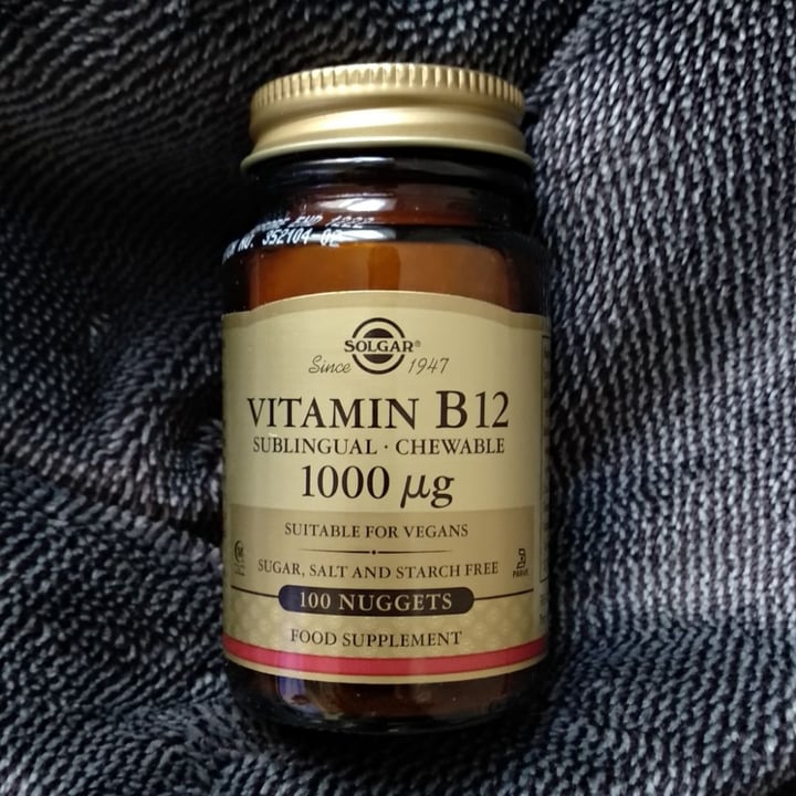 photo of Solgar Vitamin B12 Chewable cherry flavoured shared by @dolche on  13 Dec 2019 - review