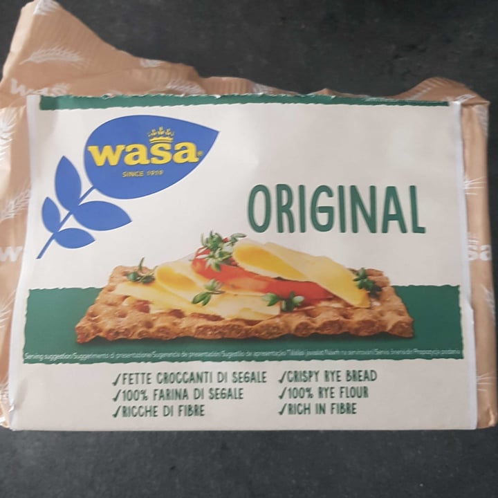 photo of Wasa Original fette croccanti di segale shared by @silviabassanini on  04 Apr 2022 - review