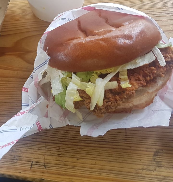 photo of Temple of Seitan Chicken burger shared by @pointsofellie on  03 Sep 2019 - review