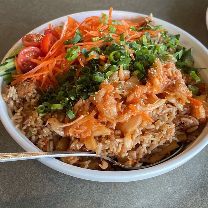 review photo of Thai Basil Kimchi Friend Rice With Beyond Sausage shared by @efronbs on 07 Mar 2022 - review
